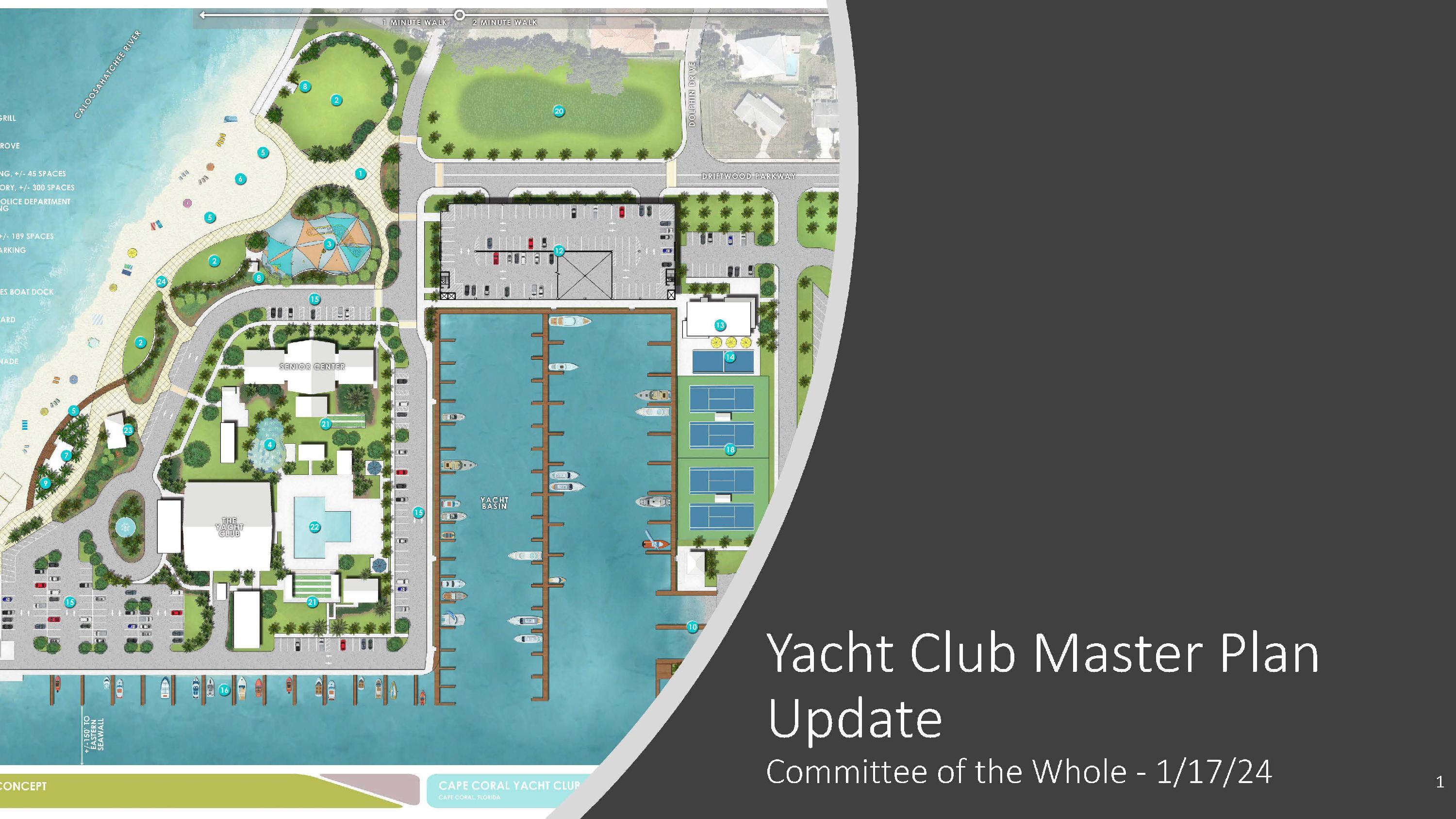 Yacht Club Update - front cover